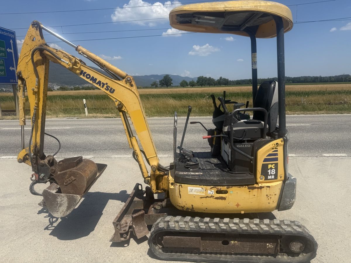 Komatsu Escavatori: Bagger Komatsu PC 18.   2 T – Usato da Niederbipp venduto da baggerch 5