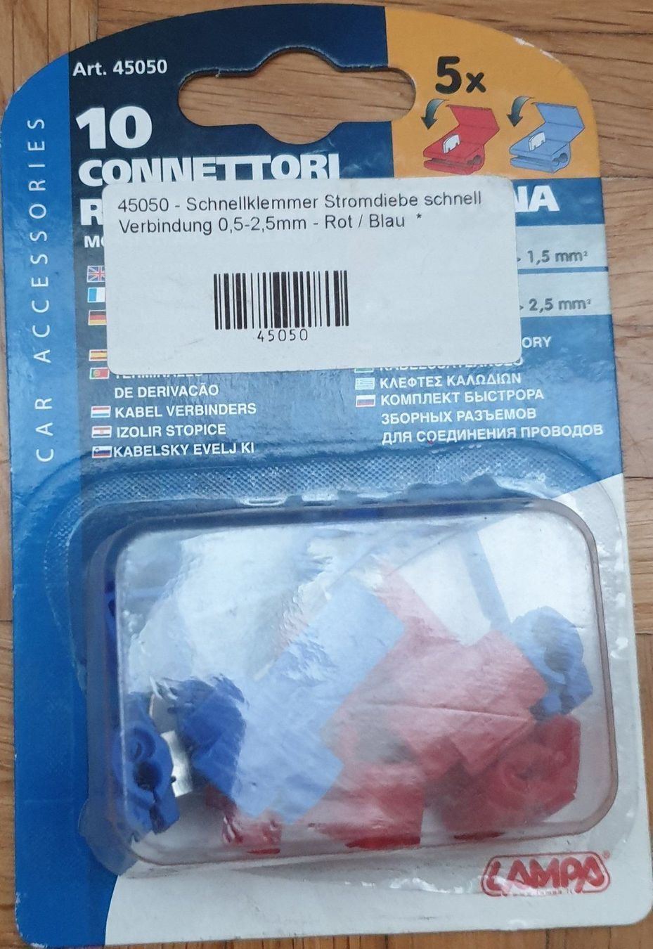Alle Werkzeuge: Klemmverteiler / Kabeldiebe 10 Stück – Neu und originalverpackt aus Basel von ser_q9qm 2