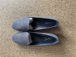 Neuwertige offene Damenschuhe Ballerinas