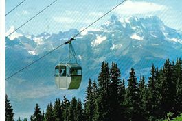Télécabine Leysin - La Berneuse, Luftseilbahnkabine, 1972
