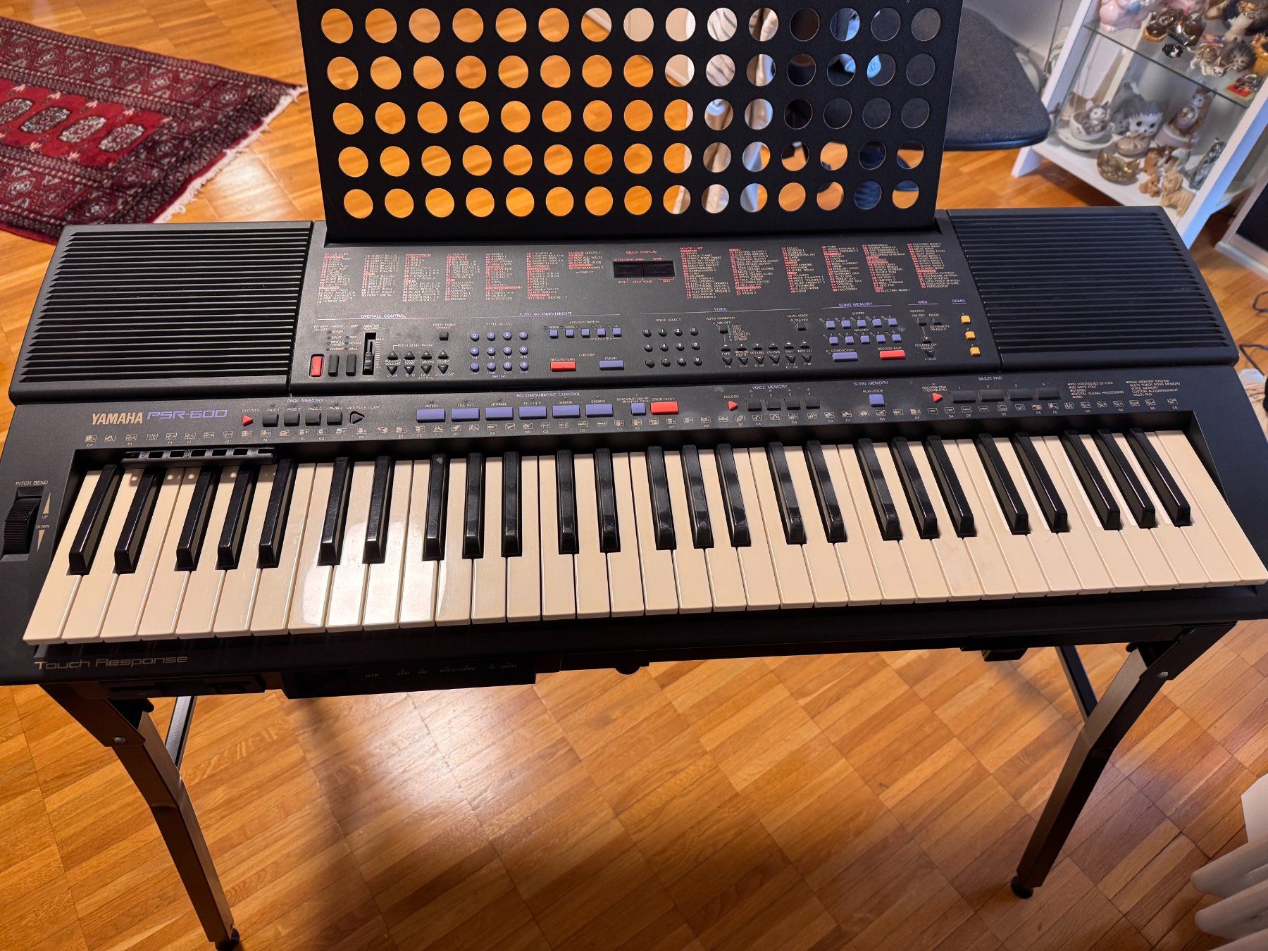 Yamaha Strumenti musicali: Keyboard Yamaha PSR-600 – Usato da Baar venduto da moritz1960