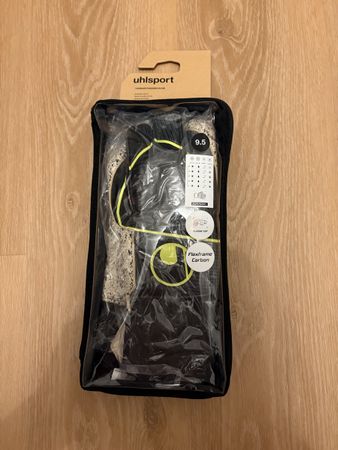 Uhlsport Supergrip+ Flex Frame Carbon, Grösse 9.5, Neu!
