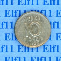 SEK___0.10 1956 vz-unz 10 Öre
