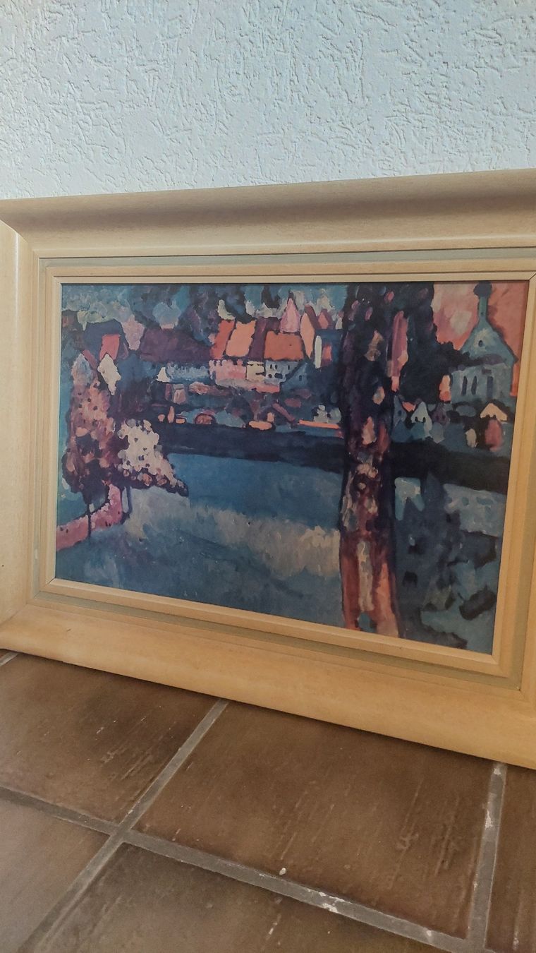 Foto & Immagini: kunstbild von Wassily Kandinsky – Usato da Basel venduto da O-MEGA 4