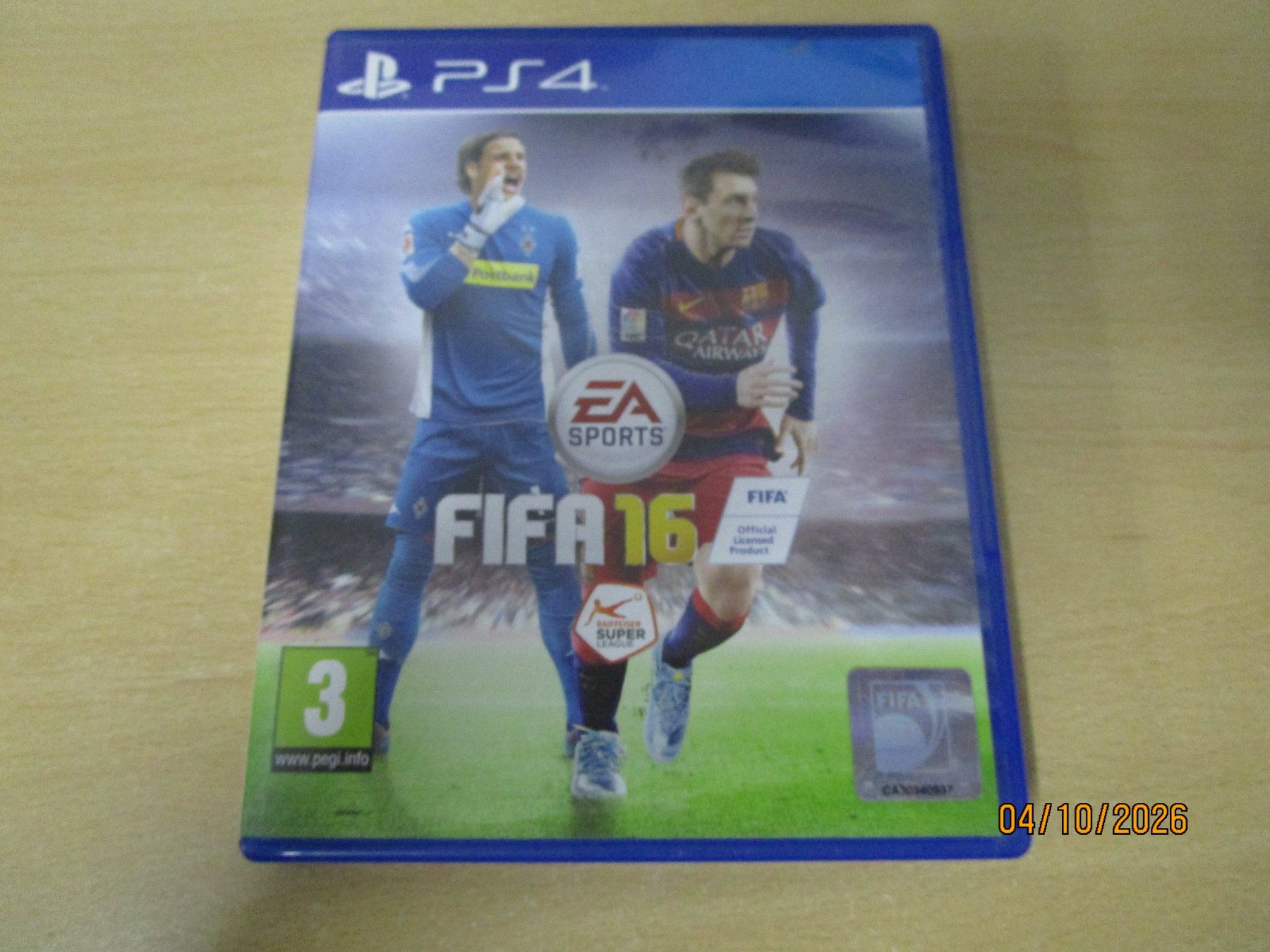 Sony Giochi: FIFA 16 Playstation 4 PS4 – Usato da Goldau venduto da agestuffer