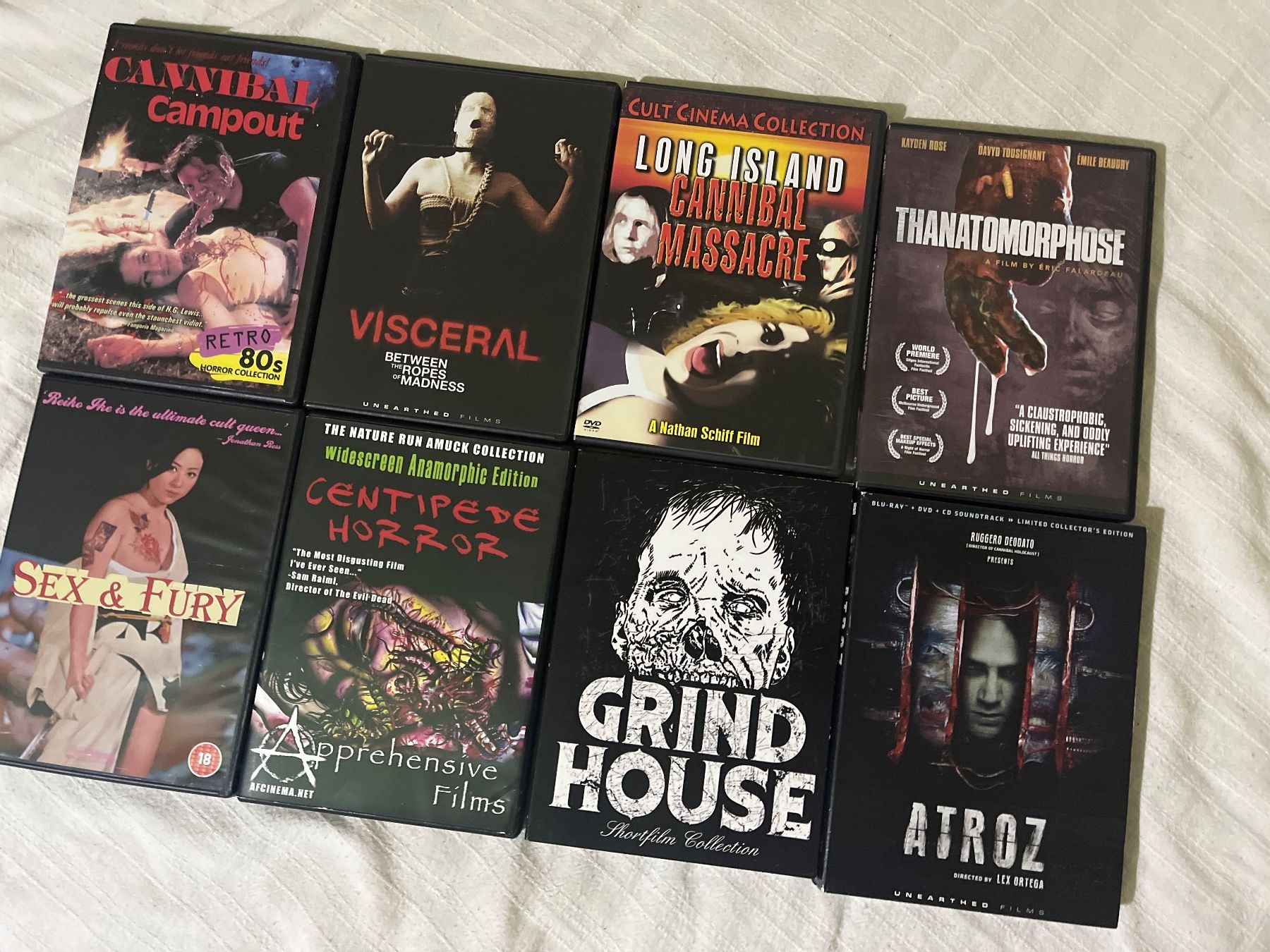 Alle DVDs: 8 X US Dvds – Gebraucht aus Basel von patku79