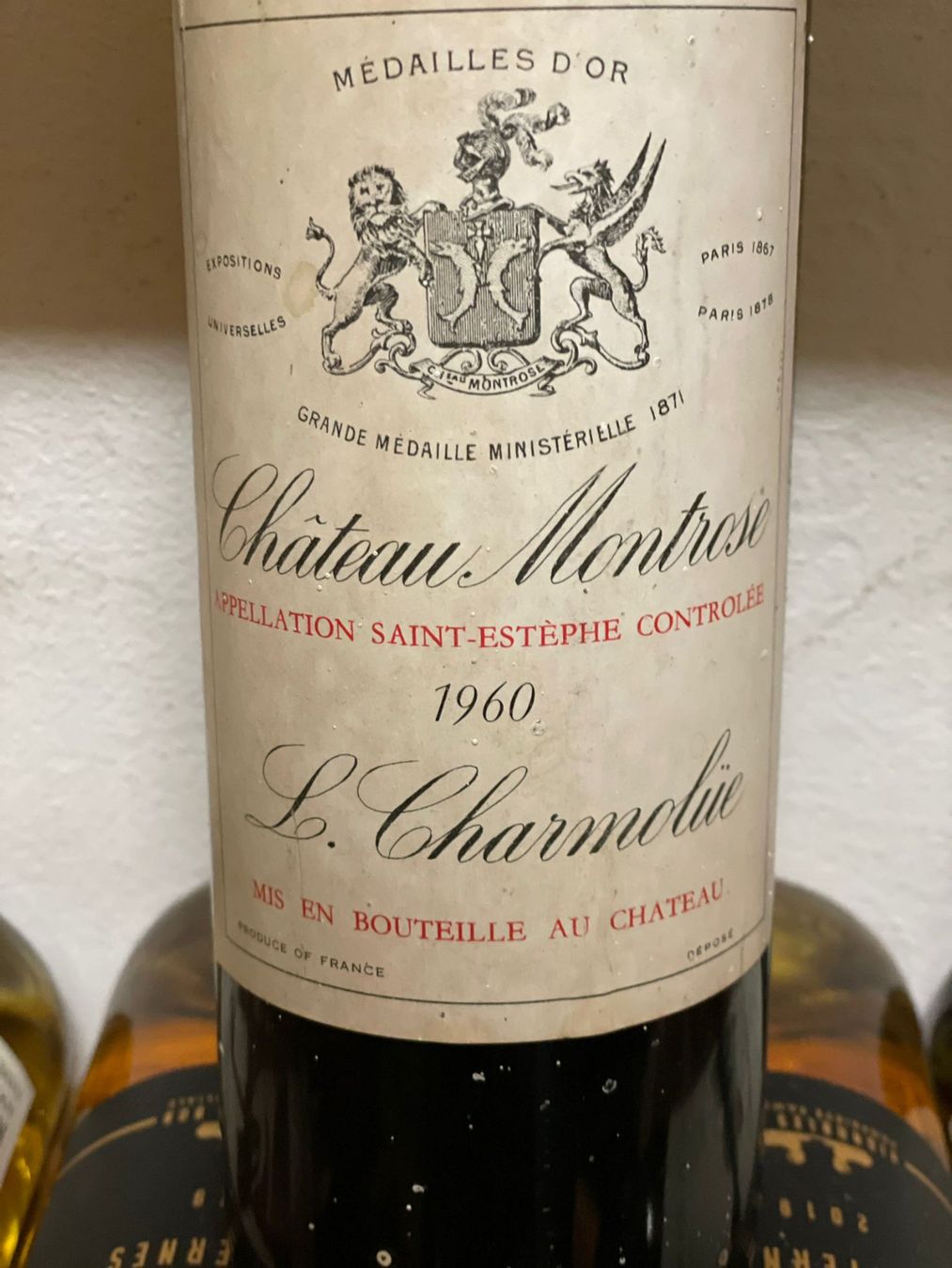 Montrose Wein: Sammler Wein 1960 – Gebraucht aus Binningen von Sonnenschein4my 1
