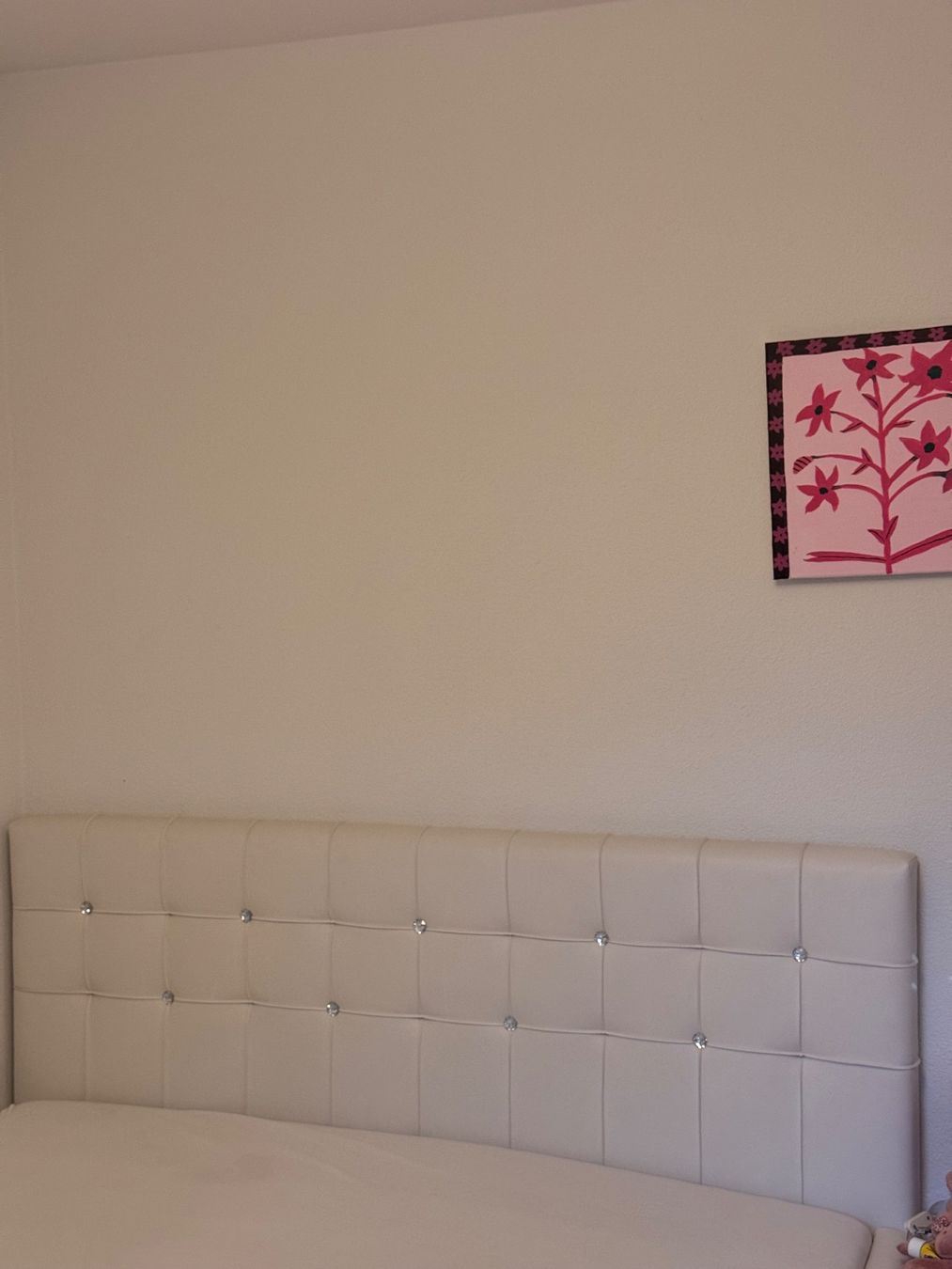 Pfister Letti: Bett mit weissem Kunstleder Kopfteil – Difettoso da Küsnacht ZH venduto da pxntsr 2