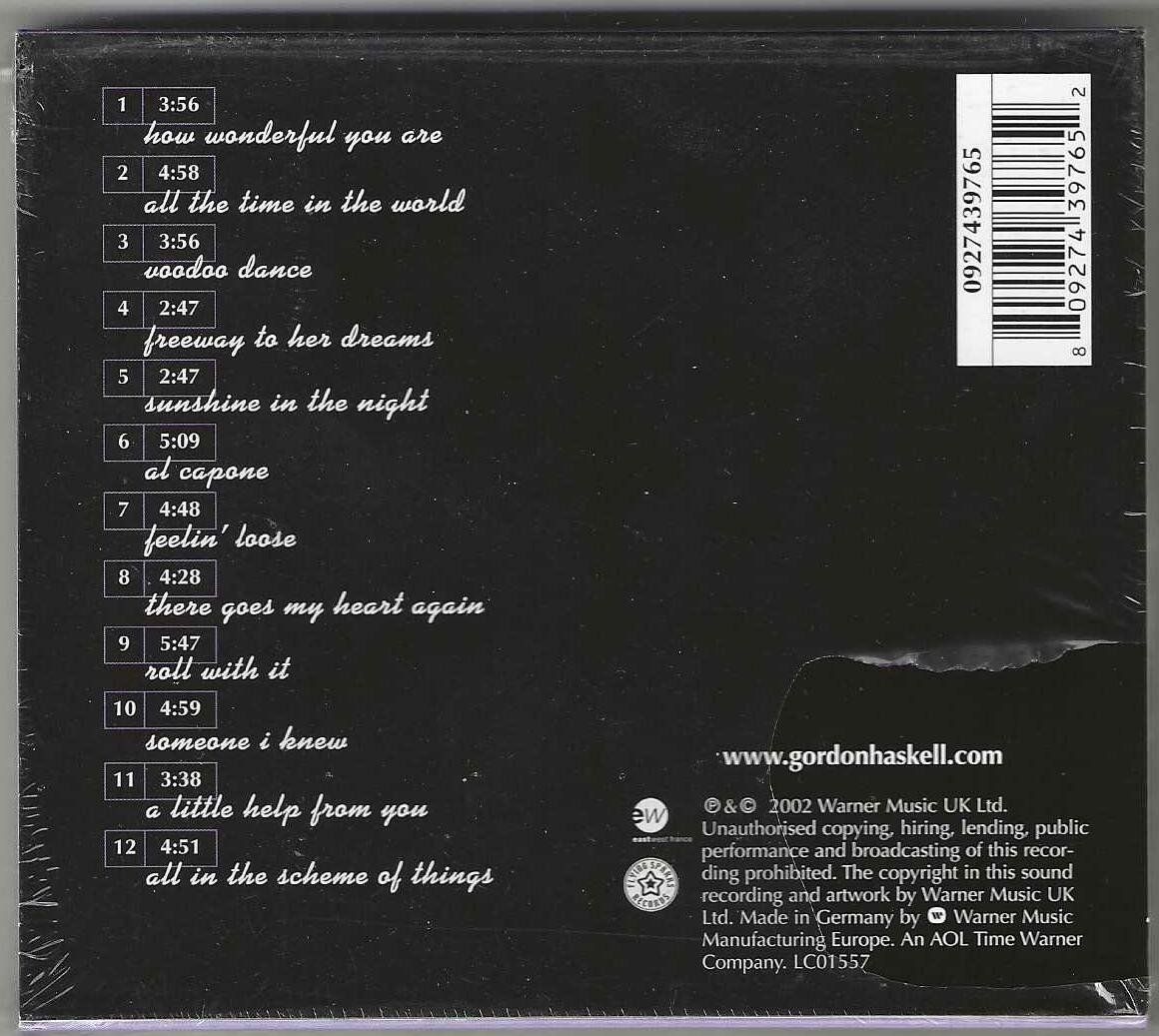 CDs: Gordon Haskell - Harry's Bar - Neue – Neu und originalverpackt aus Genève von CDLPBookS 1
