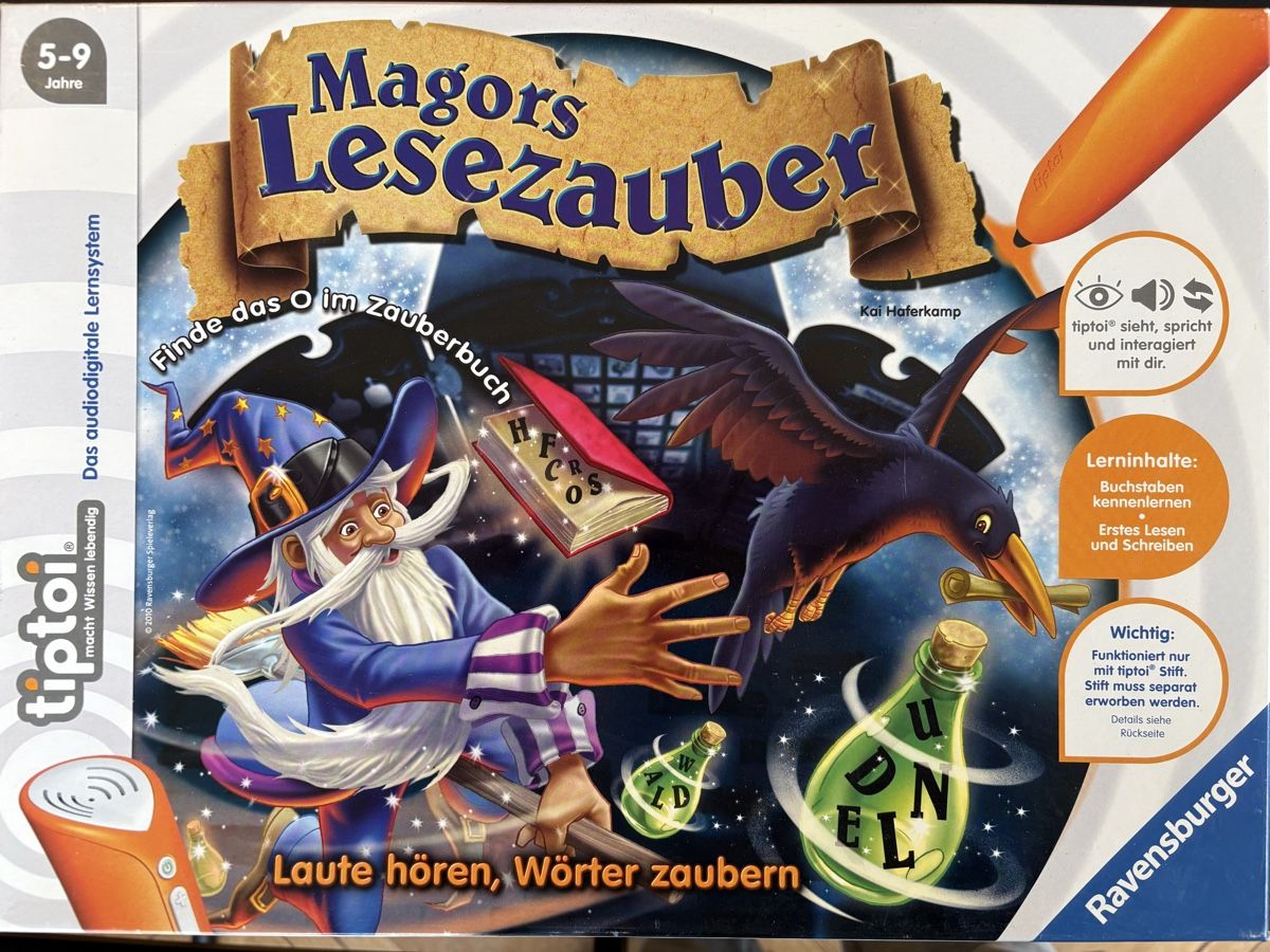 Tiptoi Giochi: Tiptoi Spiel Magors Lesezauber – Usato da Biel/Bienne venduto da Apfelbaum82