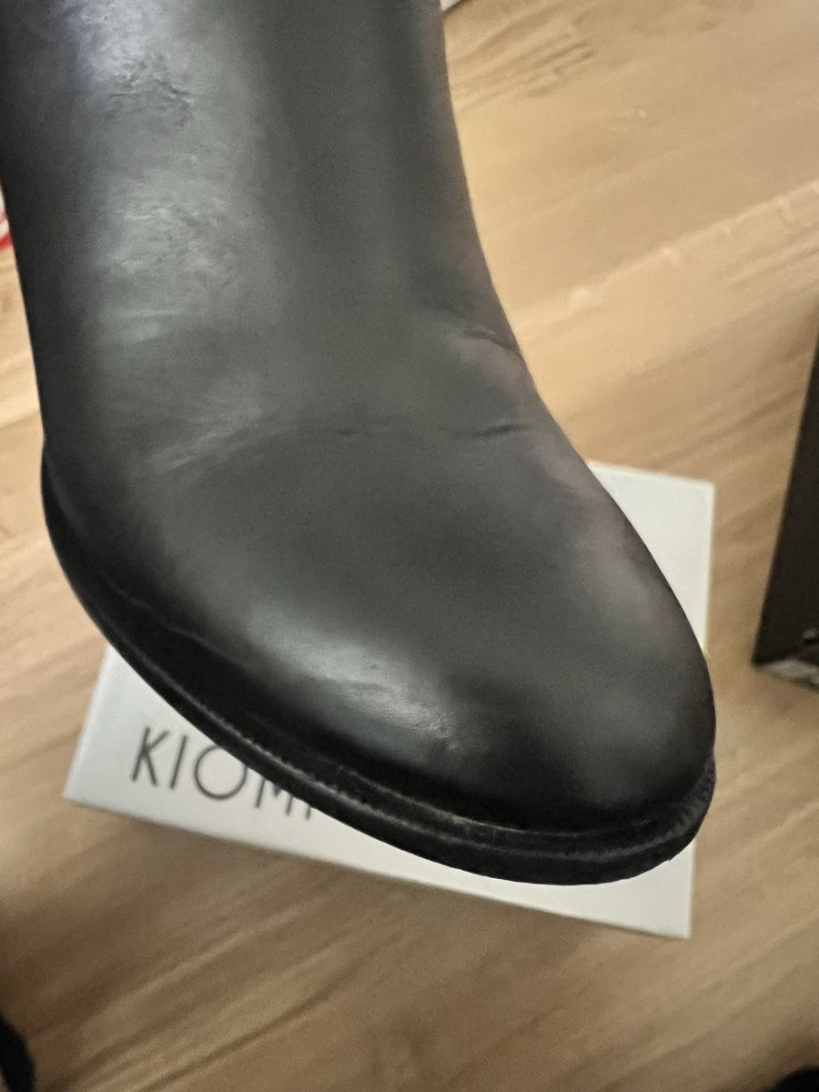 Scarpe da donna: Elegante schwarze Leder Stiefeletten – Usato da Köniz venduto da VivianaK92 1