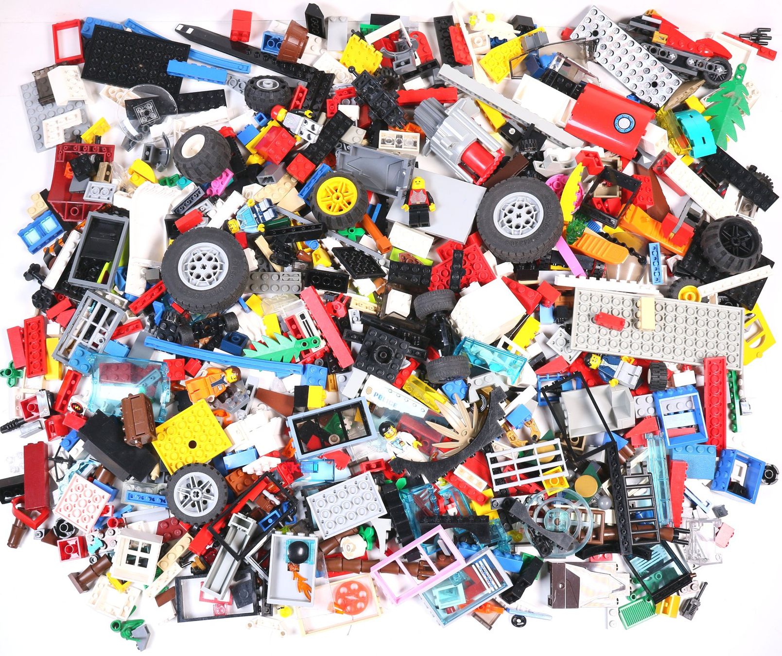 Lego Kit di costruzioni: 1.5 kg. Legoteile mit Minifiguren – Usato da Hettlingen venduto da Scholi99