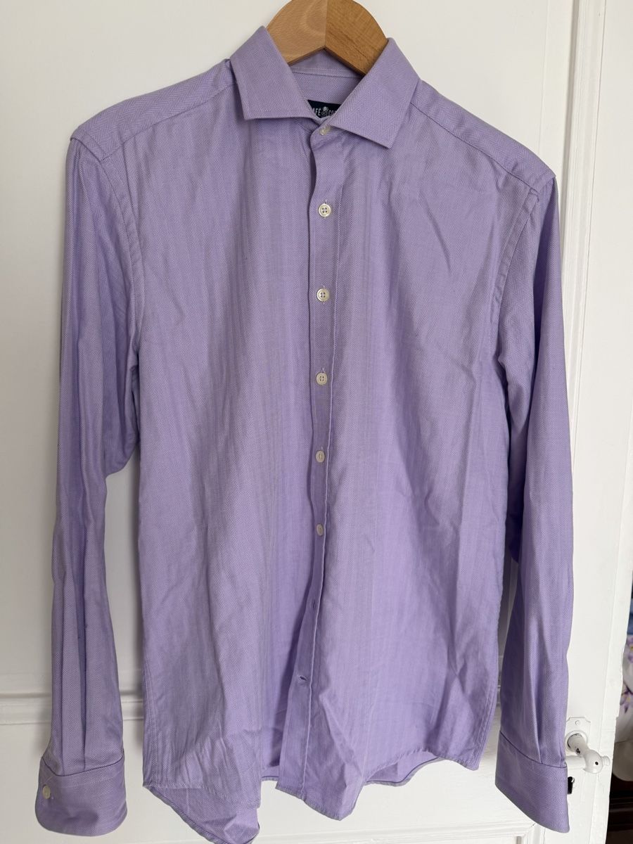 Camicie: Chemise Cafe Coton - Taille 39 - Comme Neuve! – Nuovo (secondo la descrizione) da Ballens venduto da Annushka26