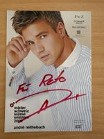 Autogrammkarte André Reithebuch Mister Schweiz 2009