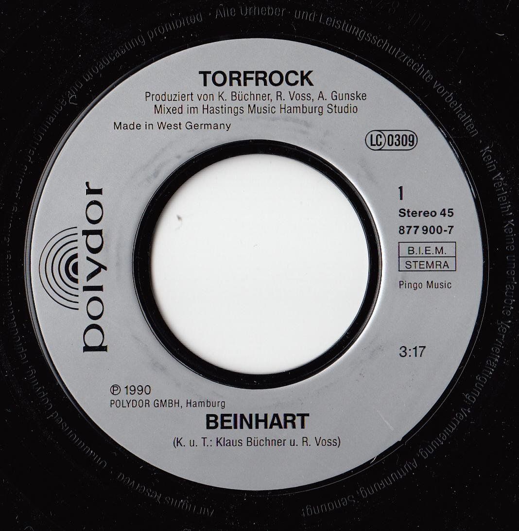 Vinyles: Torfrock Vinyl Single von 1990 – D'occasion à Volketswil par Abcrecords 2
