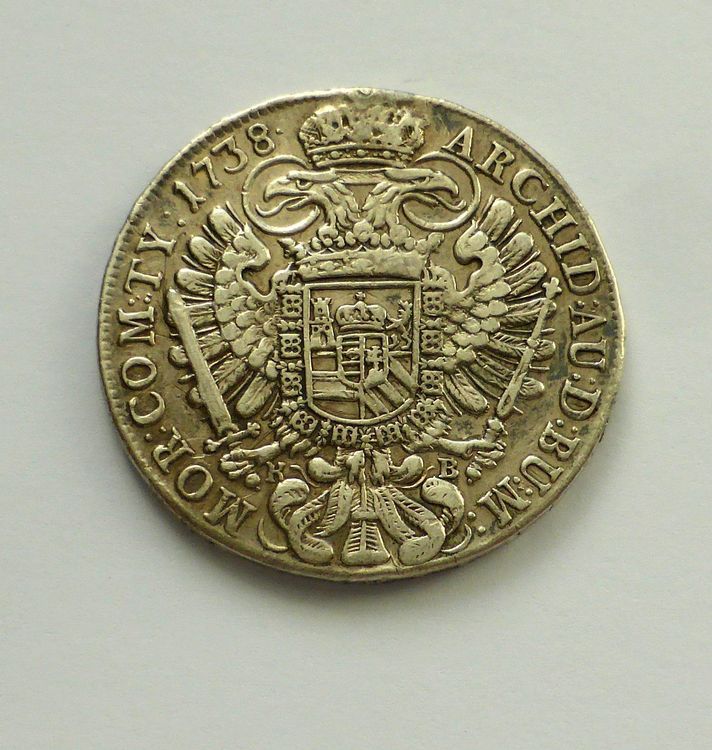 Österreich , 1 Taler 1738, Karl VI. | Kaufen auf Ricardo