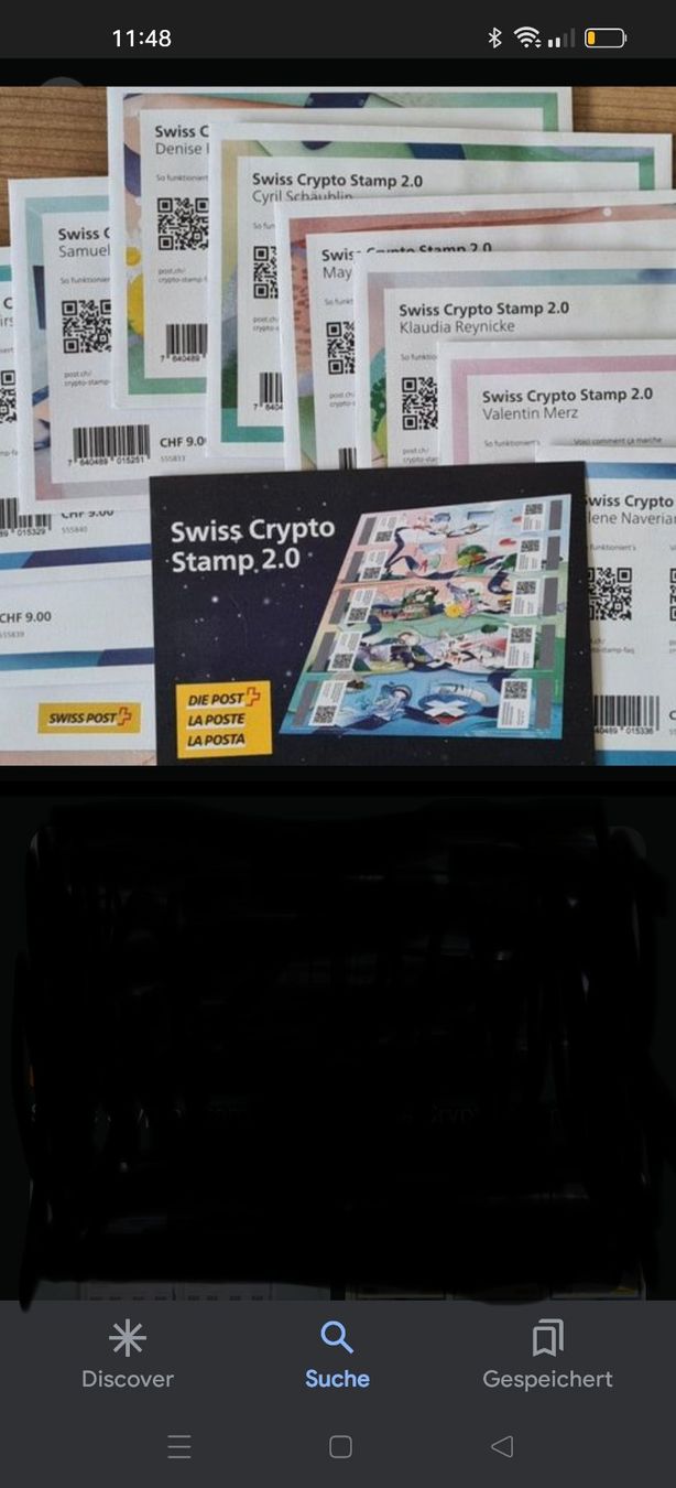Tutti i francobolli: Swiss Krypto stamps 2.0 – Nuovo e nell'imballaggio originale da Laufen venduto da Gusti77