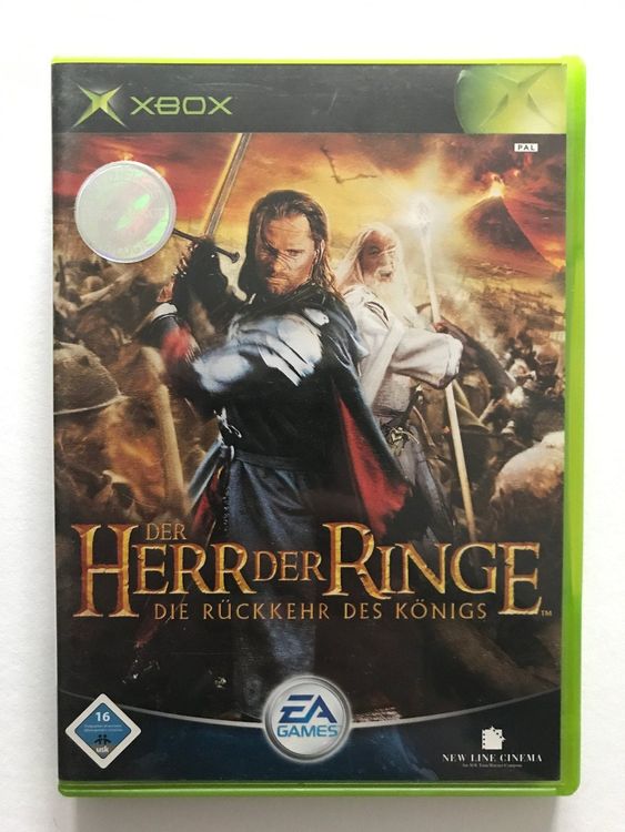 XBOX - Der Herr der Ringe: Die Rückkehr des Königs ( CIB ) (Gebraucht ...