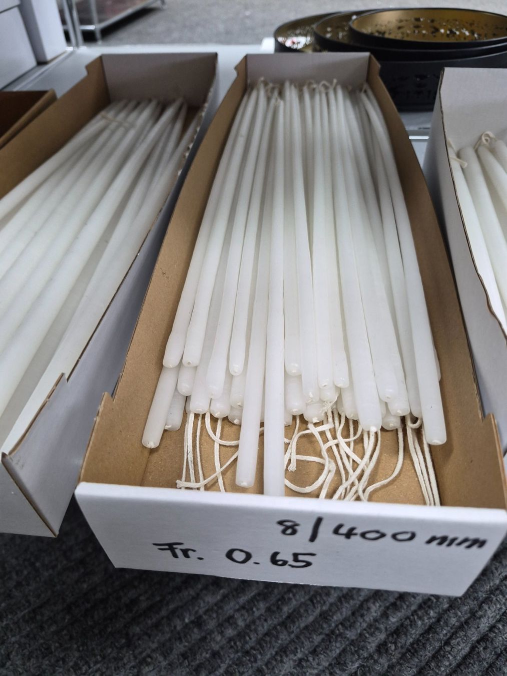 Candele: 446 Posten Kerzen aus Liquidation – Nuovo (secondo la descrizione) da Derendingen venduto da Meisterstuecke 5