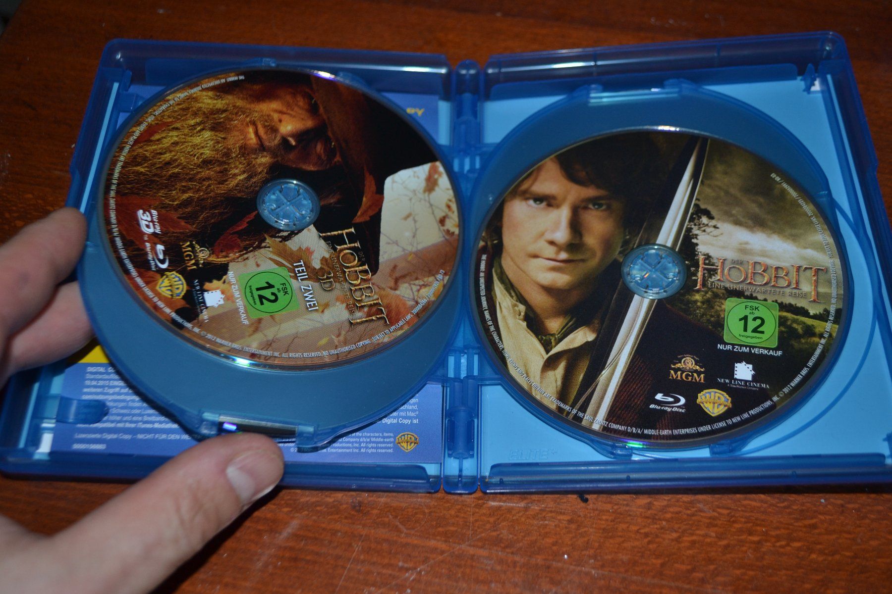 Tutti i DVDs: Der Hobbit eine unerwartete Reise 3D – Usato da Laupen ZH venduto da chefdom 2