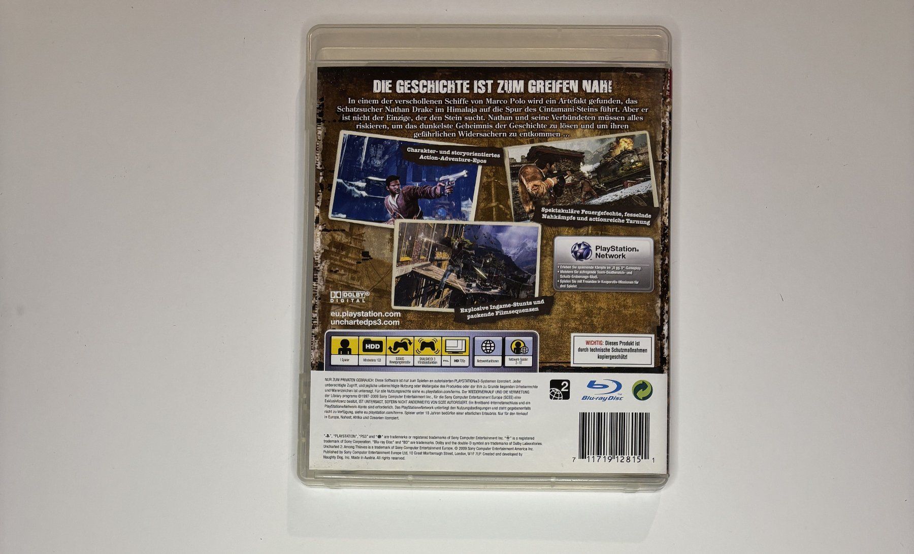 Giochi: PS3 - Uncharted 2: Among Thieves – Usato da Allschwil venduto da Bullach 2