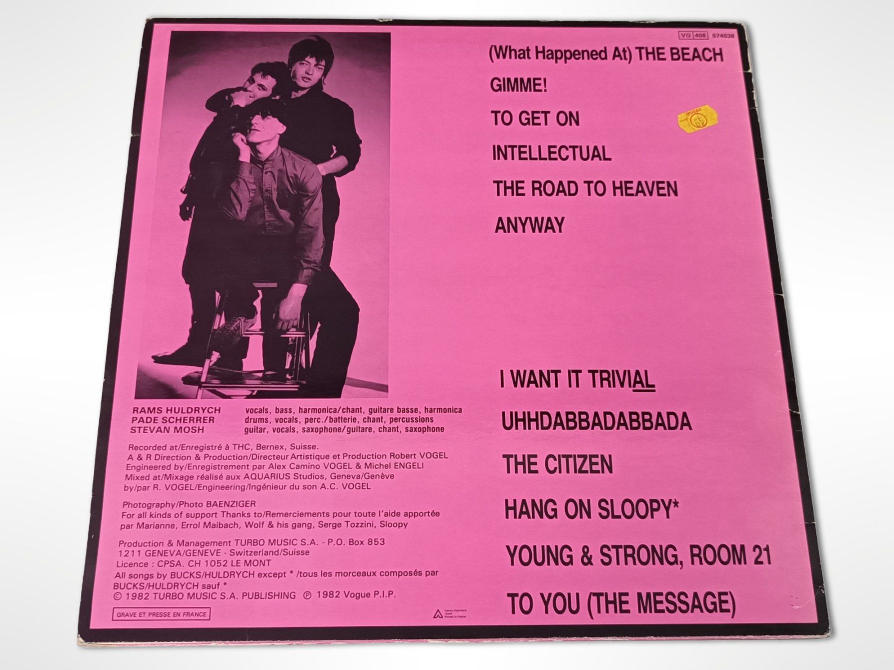 Dischi in vinile: Vinyl The Bucks - Young & Weak – Usato da Suhr venduto da Restwert_Suhr 1