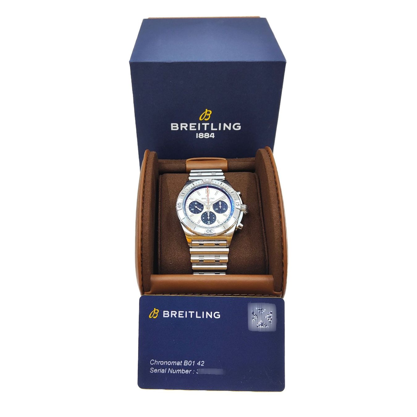 Breitling Orologi: Breitling Chronomat B01 Silver Dial (Full set 07.2020) – Usato da Montreux venduto da CashPay_Montreux 7