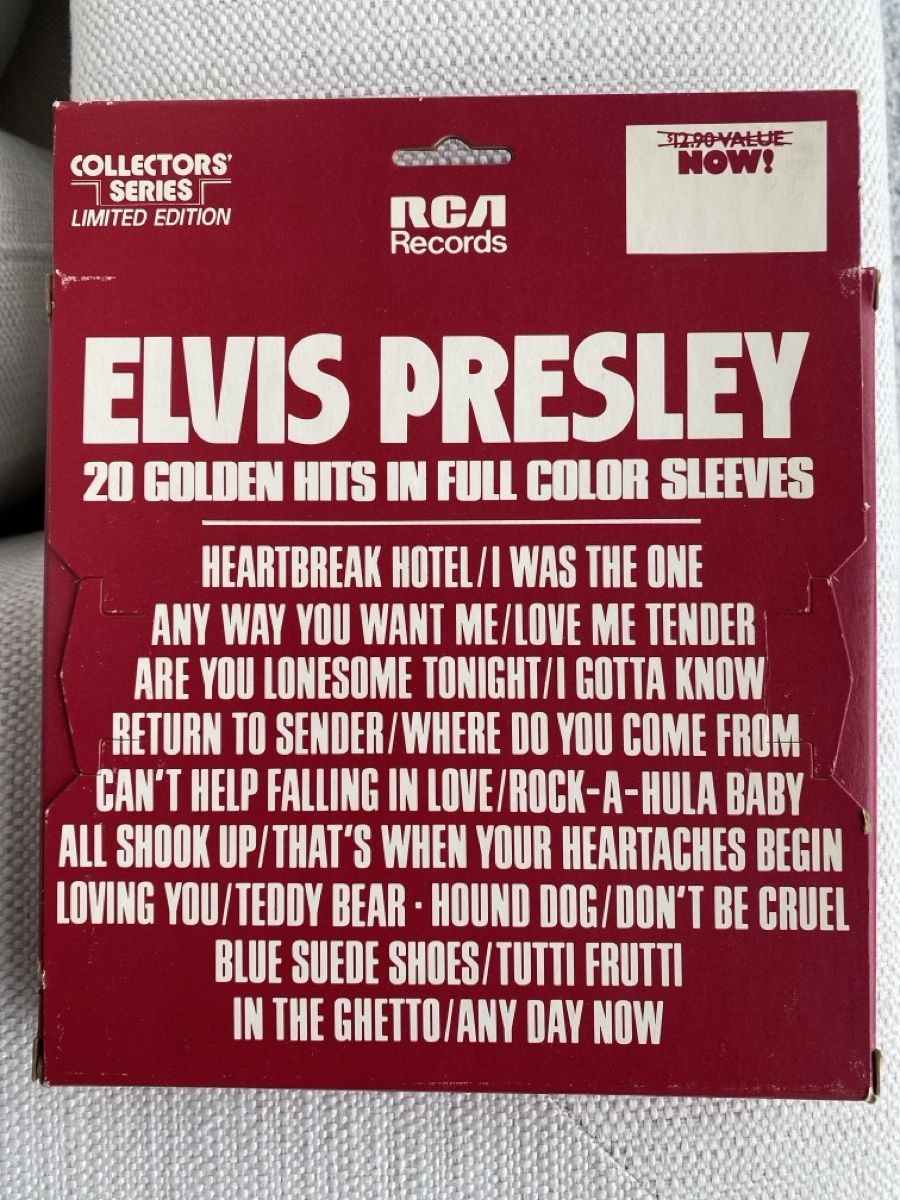 Dischi in vinile: 10 Single Box Elvis – Nuovo e nell'imballaggio originale da Freienbach venduto da Sarsch 1