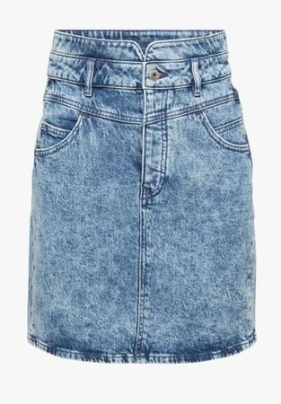 Midi Jeansrock, Gr. 38 von EDC by Esprit