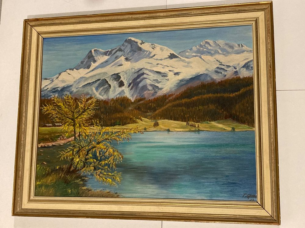 Lnxp Wunderschönes Gemälde 90x70 Cm Künstler; P. Produktbild-Vorschau 5