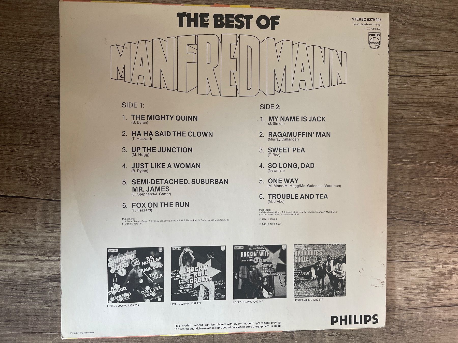 Schallplatten: S1902/Manfred Mann - The Best of – Gebraucht aus Frutigen von Philippe_jsp 1