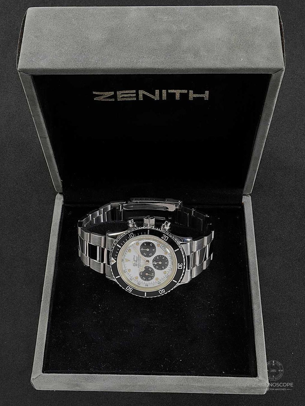 Zenith Orologi: Zenith De Luca MK 2 from the 1990s, mint, with box – Usato da Luzern venduto da ChronoScope6004 8