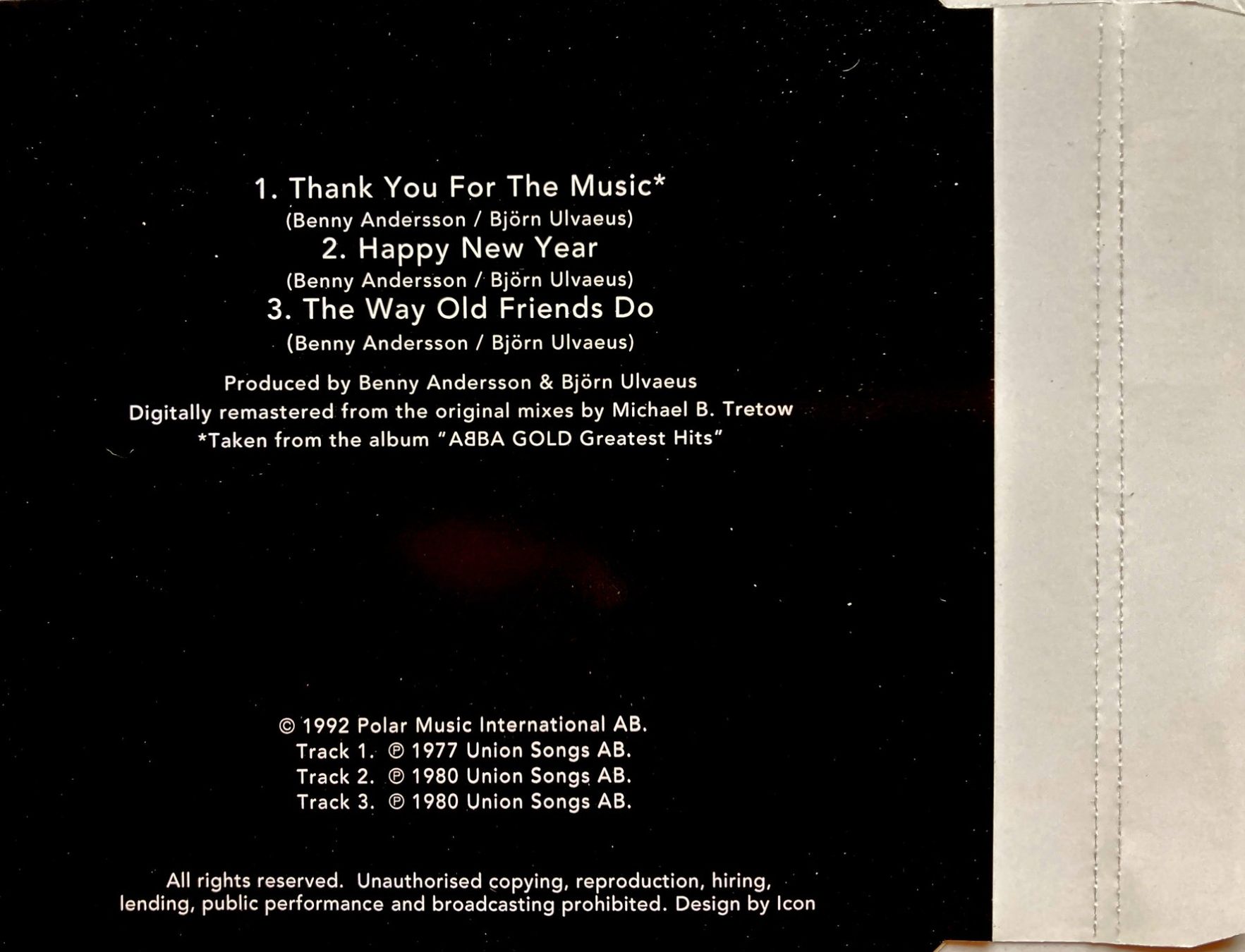 CDs: ABBA - THANK YOU FOR THE MUSIC – Gebraucht aus Bottens von hotter-than-hell 1