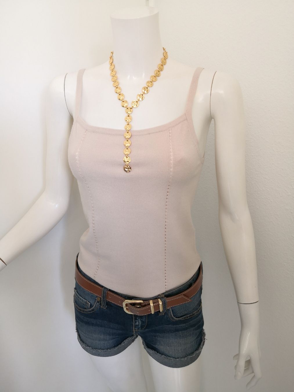 Mango Top: 🤩MANGO STRICK-TOP BEIGE – Nuovo (secondo la descrizione) da Olten venduto da Naja-Twins-Twins 1