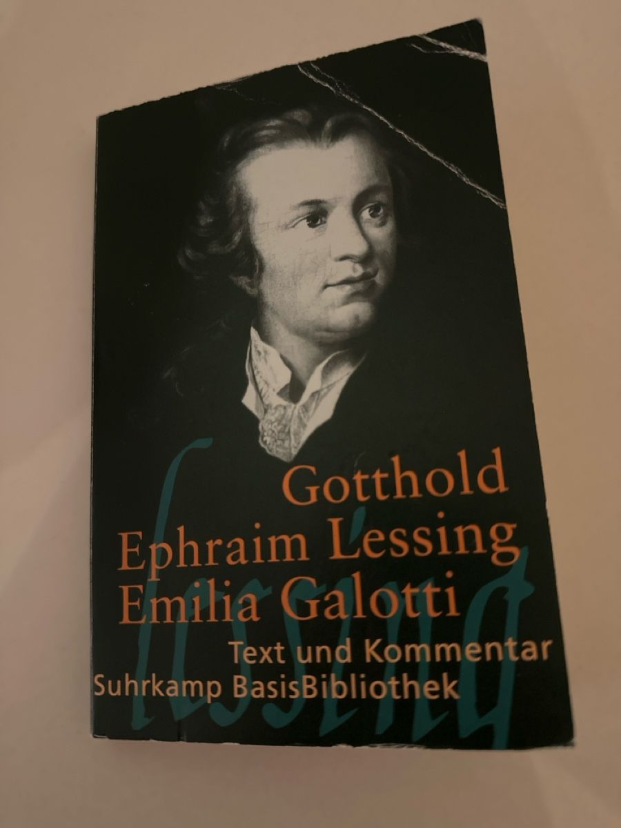 Libri: Gotthold Ephraim Lessing: Emilia Galotti – Usato da Udligenswil venduto da ste_2ftf