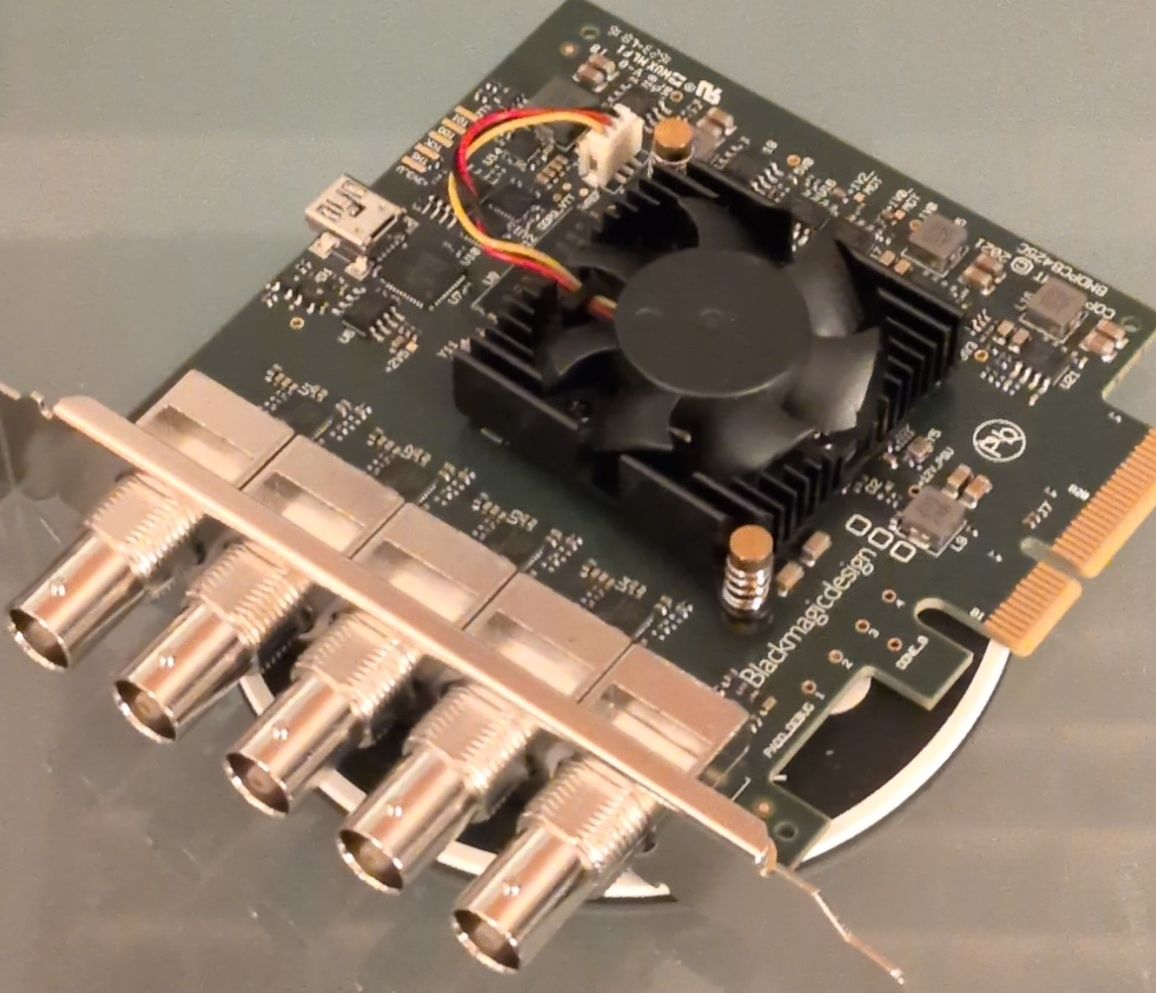 Blackmagic Convertisseurs: Carte Vidéo Blackmagic DeckLink Duo 2 – D'occasion à Gland par Kyostal