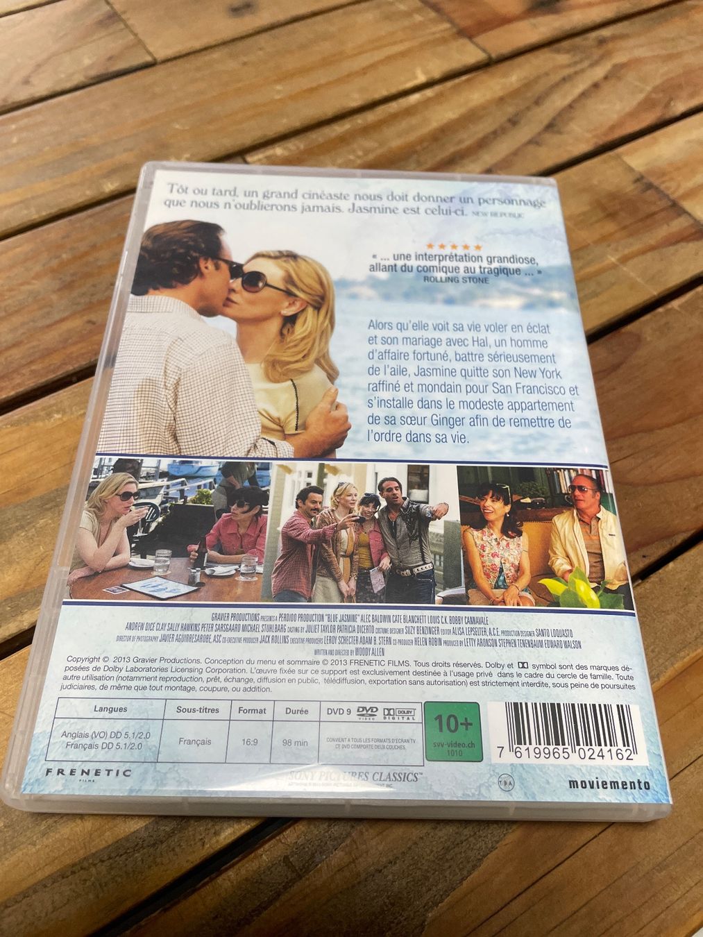 Tous les DVDs: DVD bleu jasmin – D'occasion à moudon par faucheur2 1
