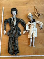 2 alte Marionetten Puppensammlung