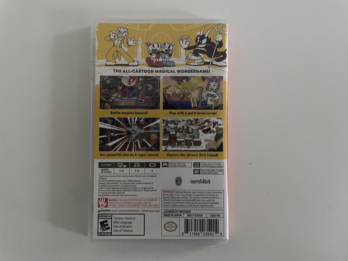 Nintendo Spiele: Cuphead – Gebraucht aus Susch von Ascaso 1
