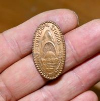 70s UNIVERSAL STUDIOS Jaws CALIFORNIA pressed PENNY