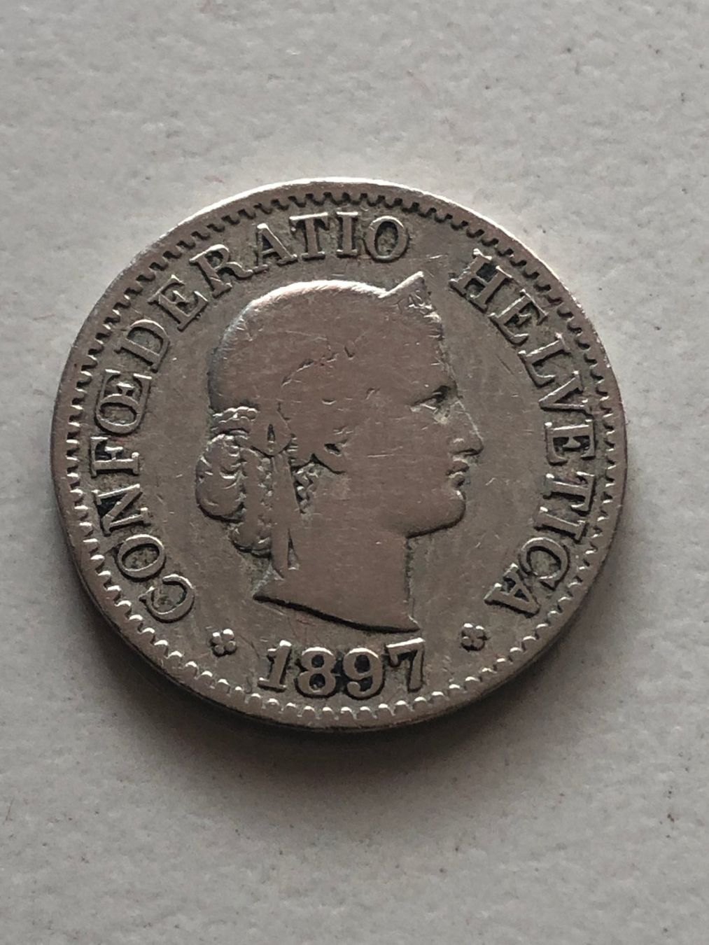 Tutti le monete: 10 Rp. 1897 – Usato da Schötz venduto da Odpa