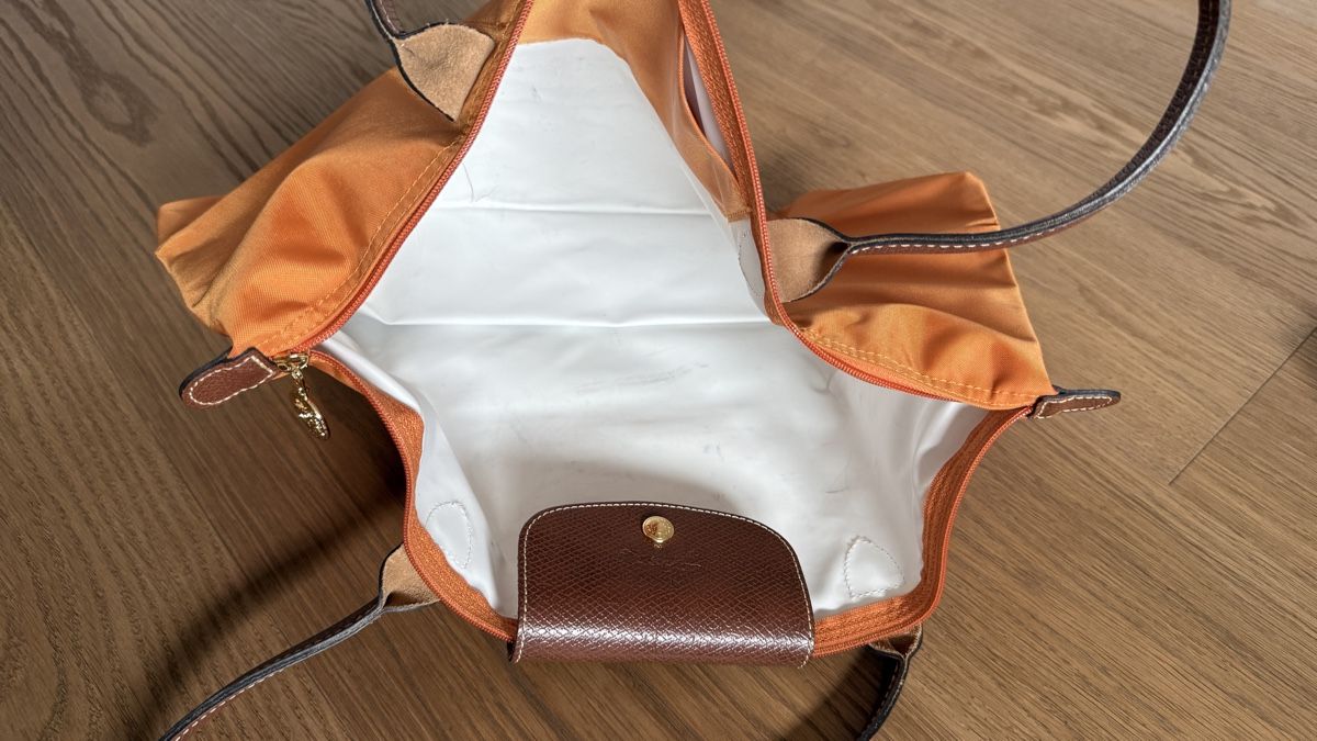 Longchamp Borse: Longchamp Le Pliage orange neuwertig – Nuovo (secondo la descrizione) da Wollerau venduto da FlavianM 3