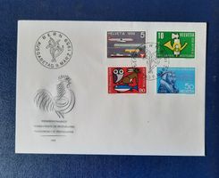 Ersttagsbrief 1959  Satz Werbemarken