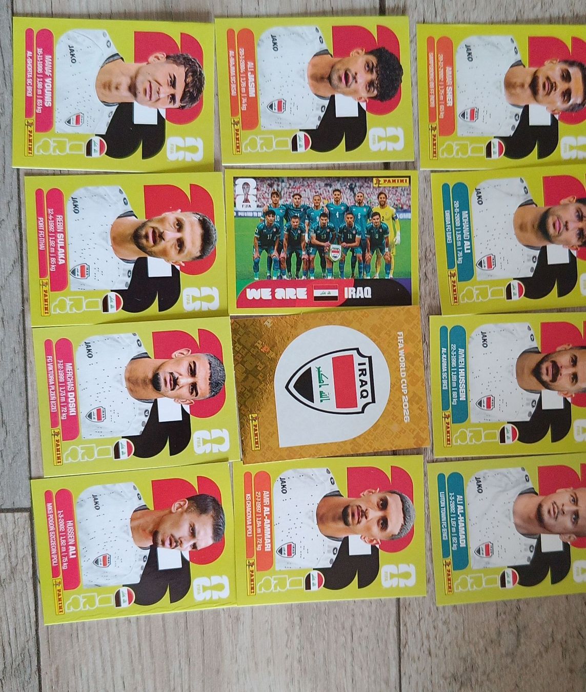 Panini Sammelbilder & Trading cards: Panini Sticker Set Irak WM 2026 – Neu (gemäss Beschreibung) aus Bellach von ale_9x6j