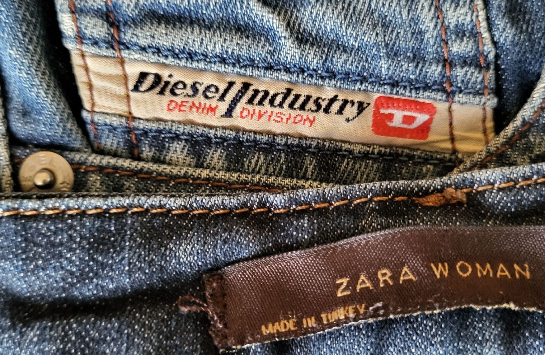 Jeans: 2 jeans femme 40 – Usato da Plagne venduto da pnz75 3