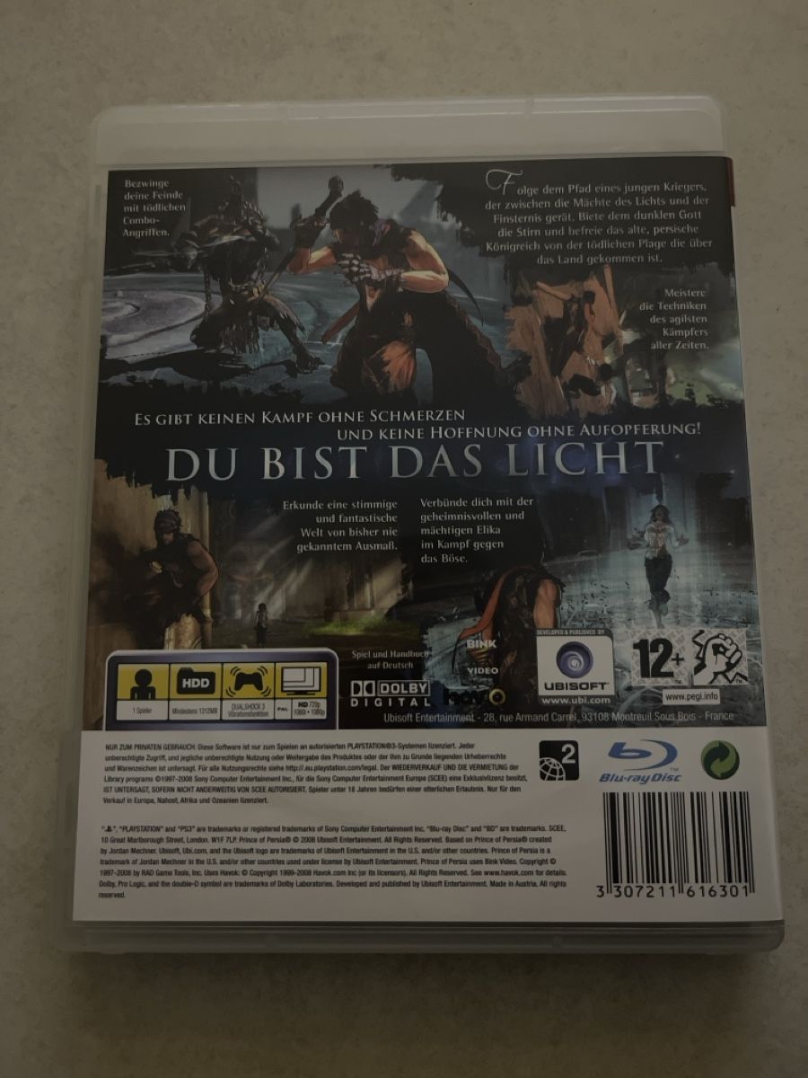 Giochi: Prince of Persia ps3 – Usato da Suhr venduto da SchnapperCH 1