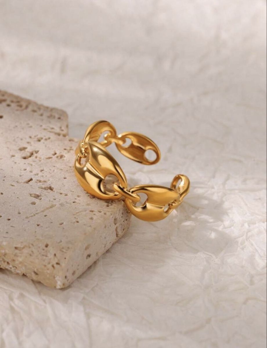 Anelli: Bague plaqué OR 18K – Nuovo e nell'imballaggio originale da Châtel-St-Denis venduto da Montclair_Swiss