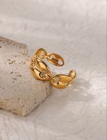 Bague plaqué OR 18K