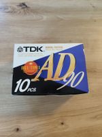 TDK AD90 Audio Cassettes - 10 Pack - New Old Stock!
