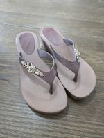 Grendha Sandalen Schmucksteine Blumen Gr. 38 Sommer